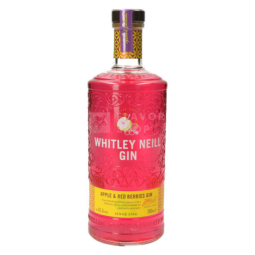 Whitley Neill Apple & Red Berries Gin 70 cl 