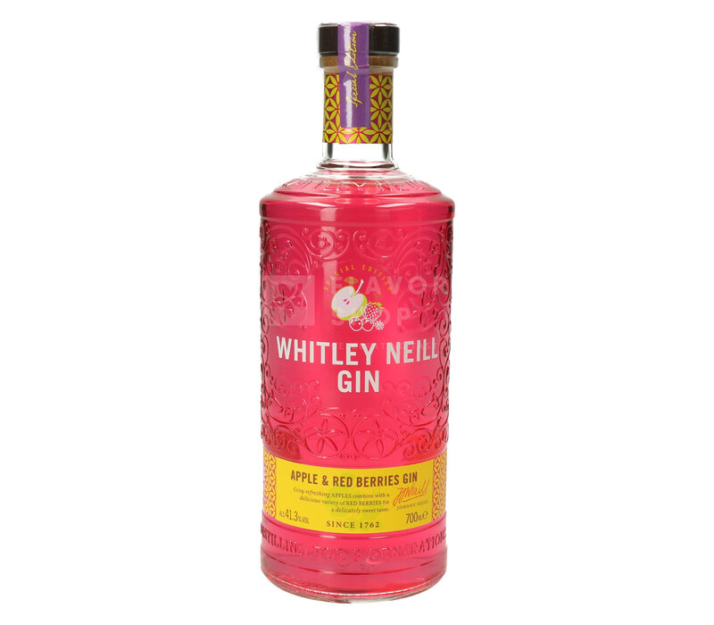 Whitley Neill Apple & Red Berries Gin 70 cl