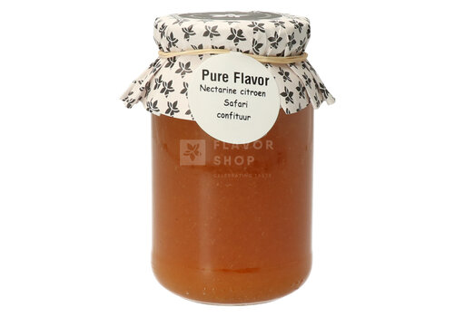 Pure Flavor Confiture Nectarine Citron Safari 375 g