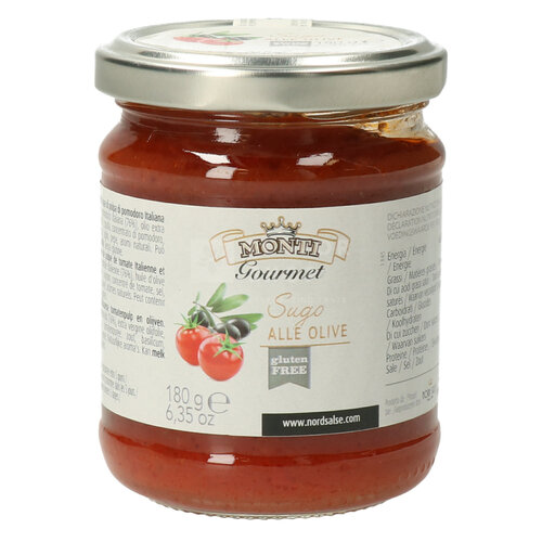 Sauce tomate aux olive noire 180 g 