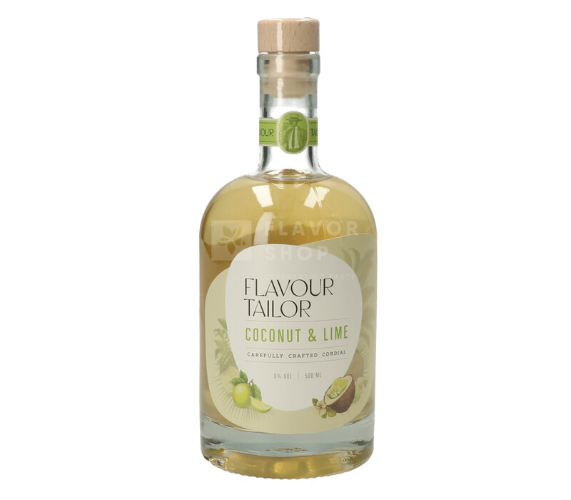 Sirop de Noix de Coco & Citron Vert / Cordial - 50 cl