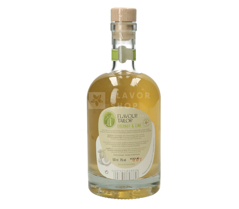 Sirop de Noix de Coco & Citron Vert / Cordial - 50 cl