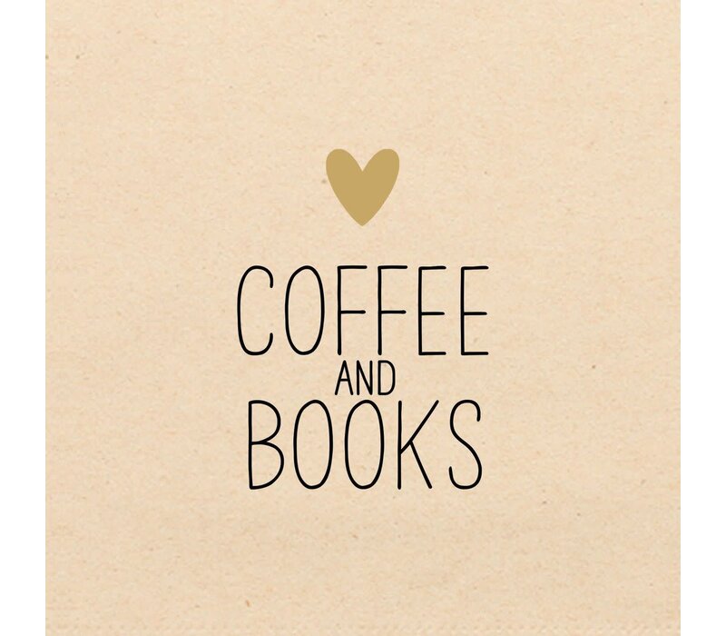 Napkins Coffee & Books 33x33 cm