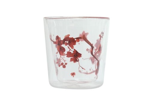 Verre double paroi Cherry Blossom