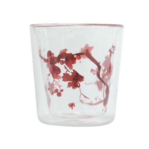 Verre double paroi Cherry Blossom 