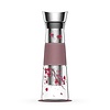 Glazen fles met filter 1,25 L - Cherry Blossom - Giftbox