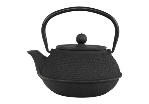 Arare theepot 80 cl, zwart