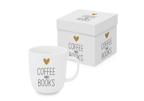 PPD Tasse Coffee & Books - dans une boîte cadeau