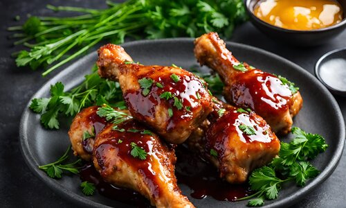 Jam & Honey Glazed Chicken