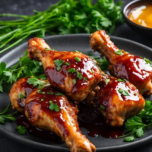 Jam & Honey Glazed Chicken