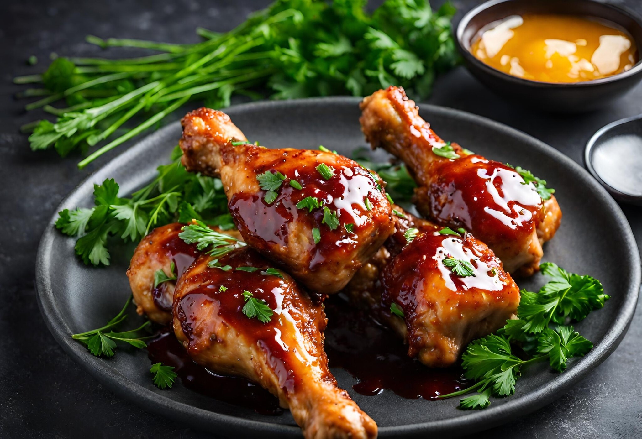 Jam & Honey Glazed Chicken