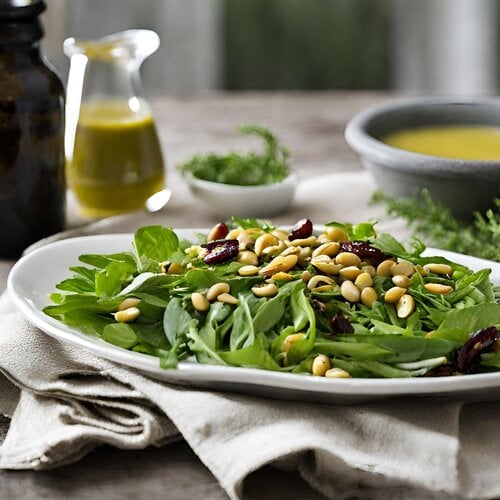 Vinaigrette à la Moutarde Verte et à l'Estragon