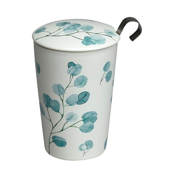 Trees Blue tea bag