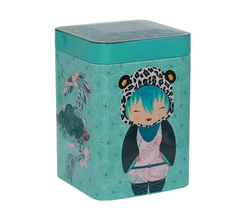 Little Animals Voorraadblik Vierkant 200 g - Blauw