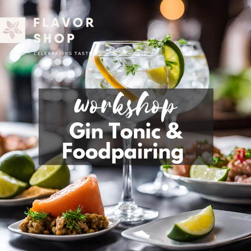 12/09/2024 - Gin Tonic & Food Pairing Workshop - Ginspired Food 