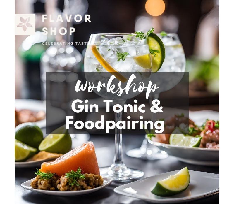 12/09/2024 - Gin Tonic & Food Pairing Workshop - Ginspired Food