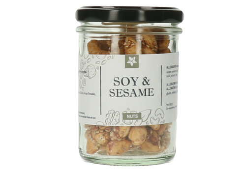 Pure Flavor Notenmix Soja Sesam 90 g - potje