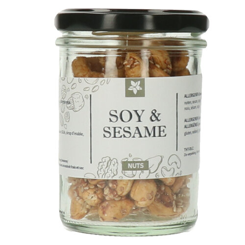 Nut mix Soy Sesame 90 g - jar 