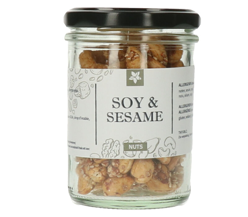 Nut mix Soy Sesame 90 g - jar
