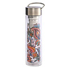 Flowtea Glas-Teeflasche On-The-Go mit Filter – Fireflower