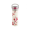 Eigenart Edelstahl-Teeflasche On-The-Go mit Filter – LEEZA Cherry Blossom