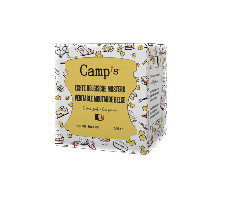 Real Belgian mustard 245 ml - gift box