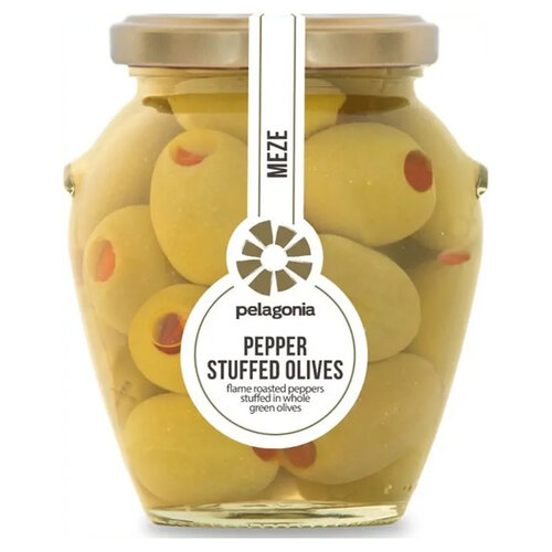 Green olives with peppers 300 g 
