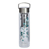 Flowtea Glas-Teeflasche On-The-Go mit Filter – Eukalyptus