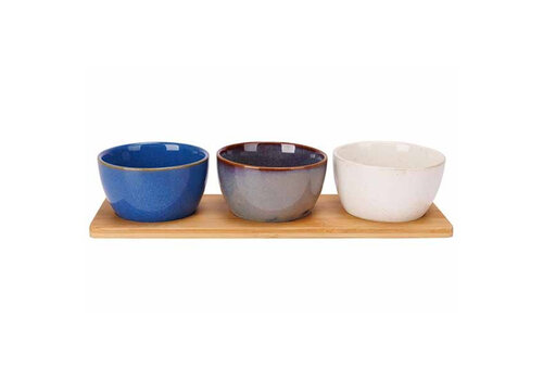 Cosy & Trendy Apero set with serving board 4 pcs 31 x 10 cm