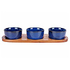 Cosy & Trendy Aperoset met serveerplank 4pcs 32 x10,5 cm