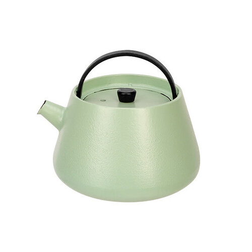 Teapot Billy mint green 38cl cast iron 