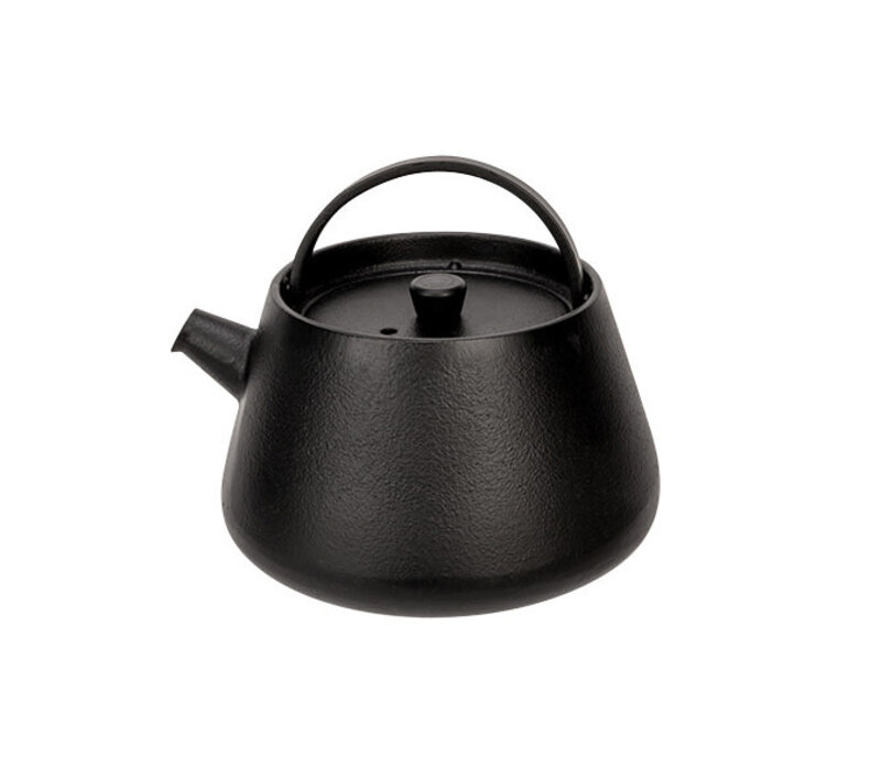 Teapot Billy black 38cl cast iron