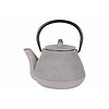 Teapot light gray 1l cast iron