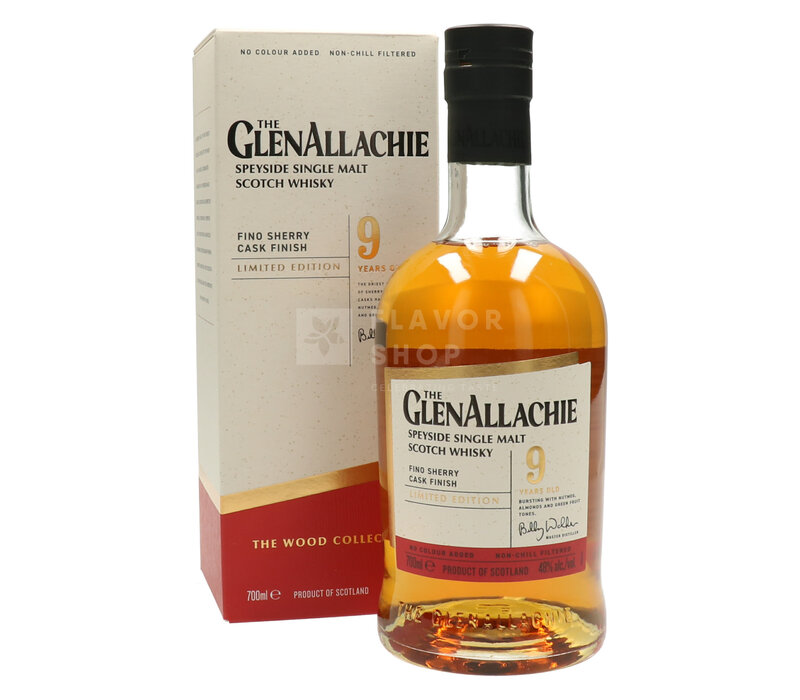 GlenAllachie 9Y Fino Sherry Cask 70 cl