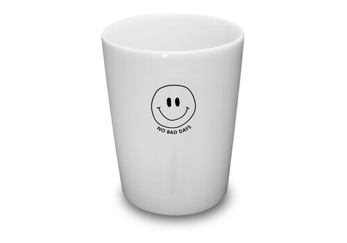 Goldscherben Tasse Smiley No bad days