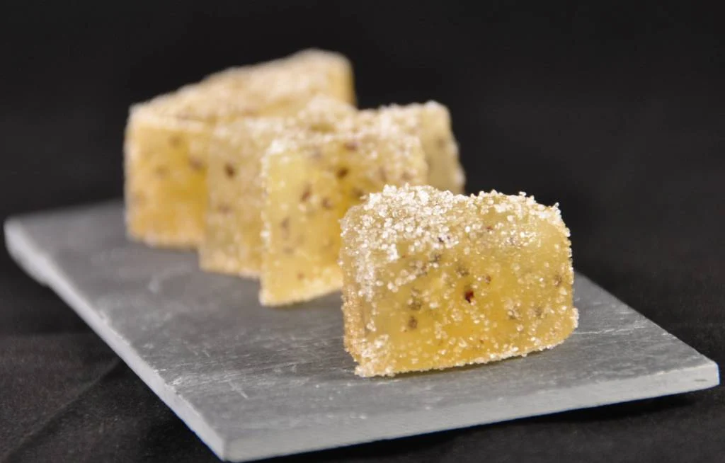 Kiwi-Bonbons mit Agar-Agar