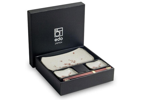 Edo Japan Acerleaf Sushi-Set für 2 Personen – Geschenkbox