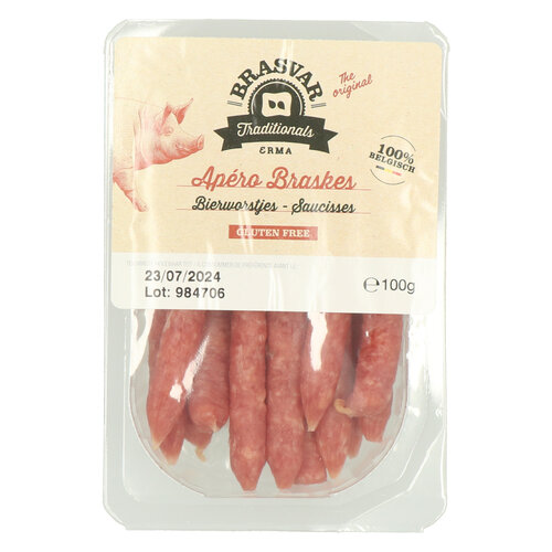 Brasvar Beer sausages 100 g 