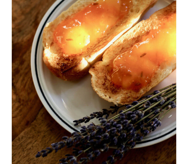 Confiture fine d'abricots à la lavande 323 g