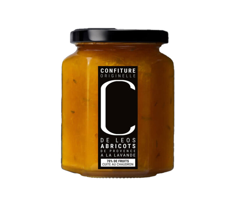 Feine Aprikosenmarmelade mit Lavendel 323 g