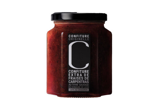 Domaine de Léos Confiture fine de fraises de Carpentras au thym sauvage 323 g