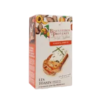 Toasts met amandel & abrikozen 120 g