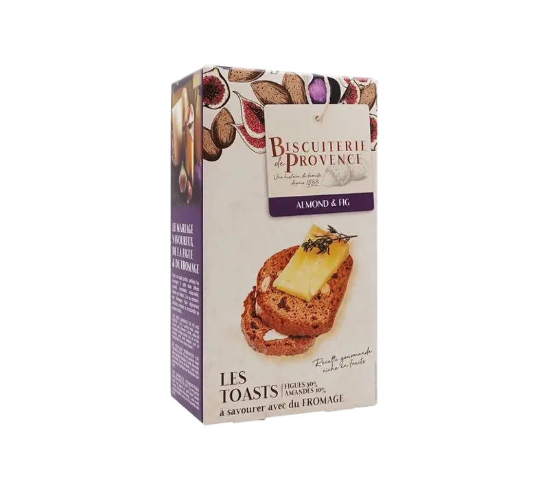 Toasts with almond & figs 120 g
