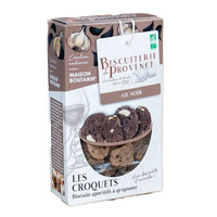 Savoury biscuits Black garlic - Organic - 90 g