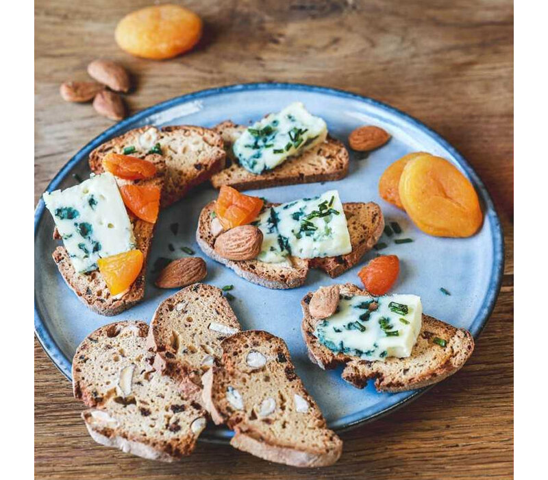 Toast mit Mandeln und Aprikosen 120 g