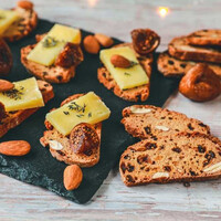 Toast mit Mandeln und Feigen 120 g
