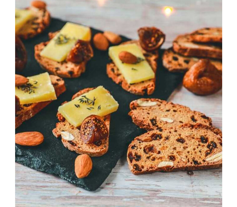 Toast mit Mandeln und Feigen 120 g