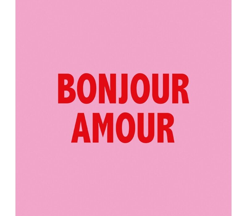 Napkins Bonjour Amour 25x25 cm