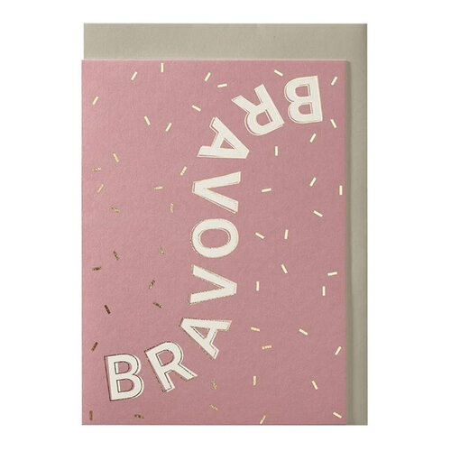 Bravo greeting card 