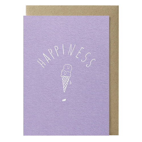 Happiness greeting card 